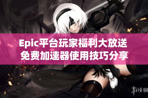 Epic平台玩家福利大放送 免费加速器使用技巧分享