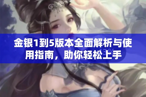 金银1到5版本全面解析与使用指南，助你轻松上手