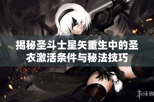 揭秘圣斗士星矢重生中的圣衣激活条件与秘法技巧