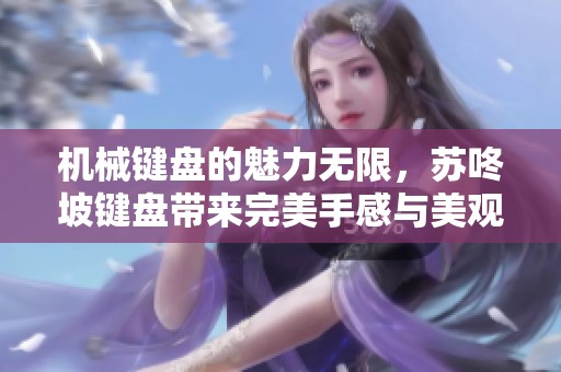 机械键盘的魅力无限，苏咚坡键盘带来完美手感与美观体验