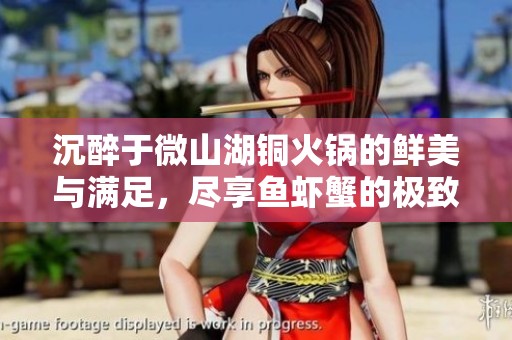 沉醉于微山湖铜火锅的鲜美与满足，尽享鱼虾蟹的极致盛宴