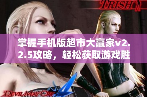 掌握手机版超市大赢家v2.2.5攻略，轻松获取游戏胜利秘诀