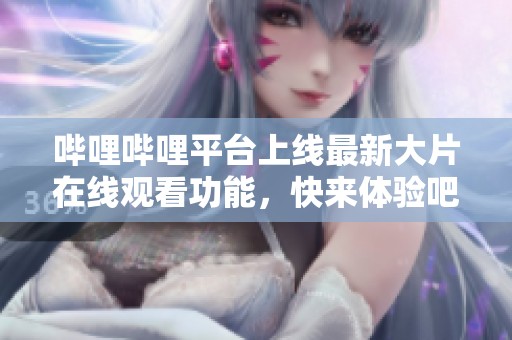 哔哩哔哩平台上线最新大片在线观看功能，快来体验吧！