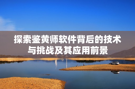 探索鉴黄师软件背后的技术与挑战及其应用前景