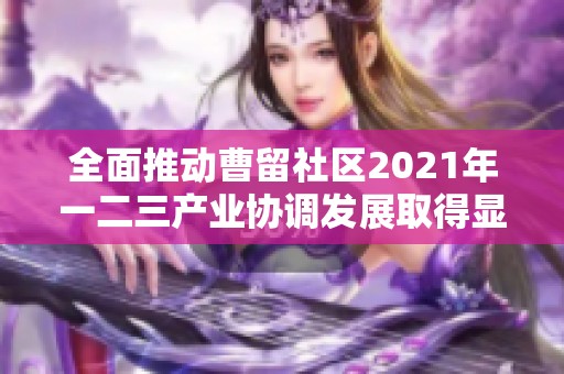 全面推动曹留社区2021年一二三产业协调发展取得显著成效的探索与实践