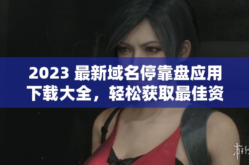 2023 最新域名停靠盘应用下载大全，轻松获取最佳资源
