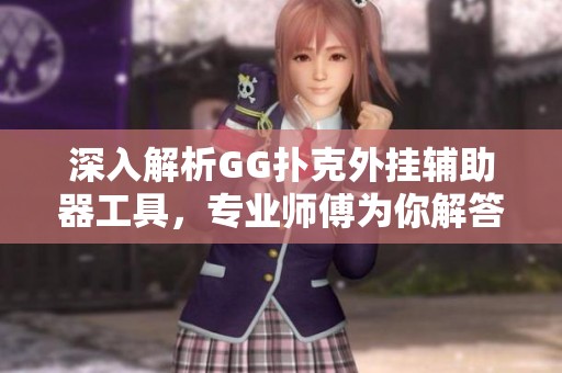 深入解析GG扑克外挂辅助器工具，专业师傅为你解答使用技巧与注意事项