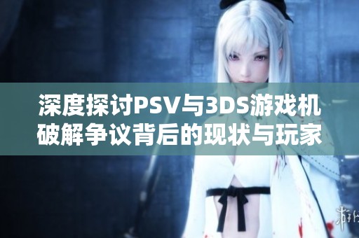 深度探讨PSV与3DS游戏机破解争议背后的现状与玩家真实体验分享