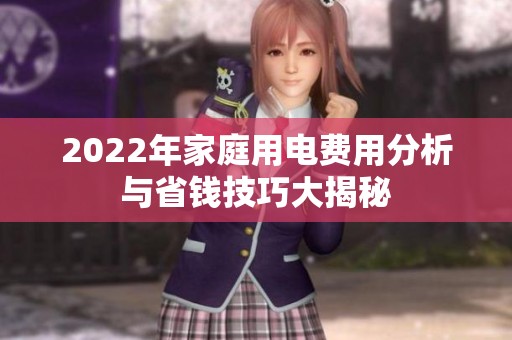 2022年家庭用电费用分析与省钱技巧大揭秘