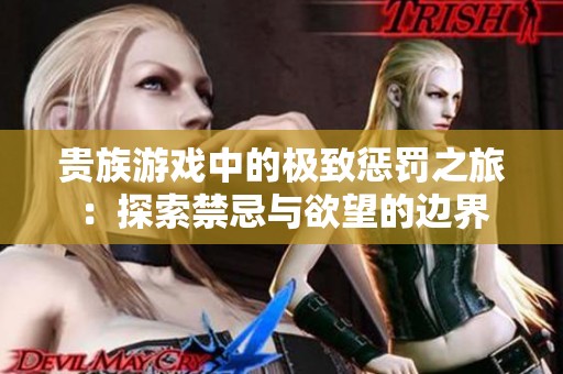 贵族游戏中的极致惩罚之旅：探索禁忌与欲望的边界