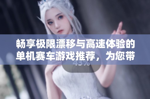 畅享极限漂移与高速体验的单机赛车游戏推荐，为您带来无与伦比的速度快感与激情冒险