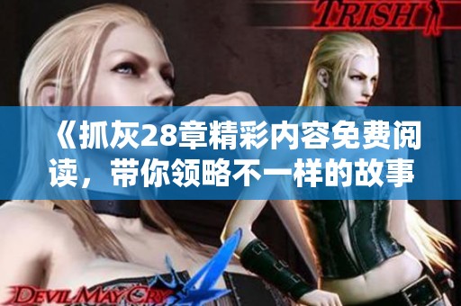 《抓灰28章精彩内容免费阅读，带你领略不一样的故事》
