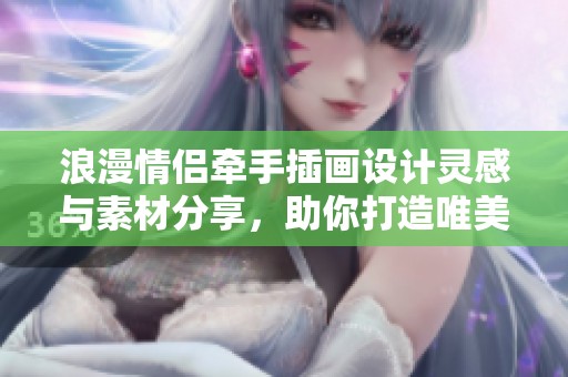 浪漫情侣牵手插画设计灵感与素材分享，助你打造唯美爱情氛围作品