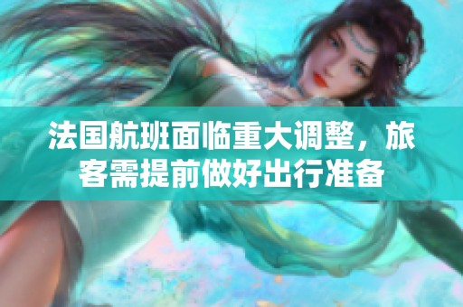 法国航班面临重大调整，旅客需提前做好出行准备