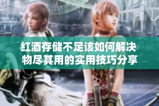 红酒存储不足该如何解决 物尽其用的实用技巧分享