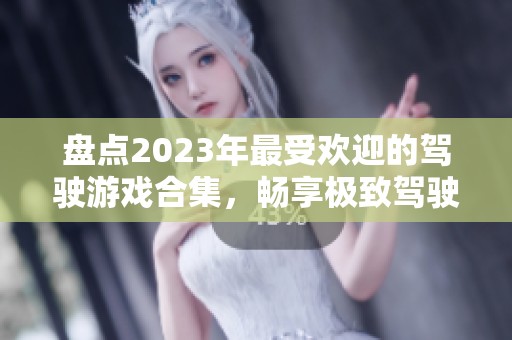 盘点2023年最受欢迎的驾驶游戏合集，畅享极致驾驶体验与娱乐乐趣