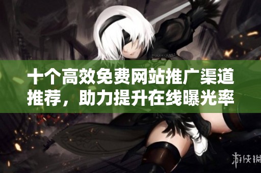十个高效免费网站推广渠道推荐，助力提升在线曝光率