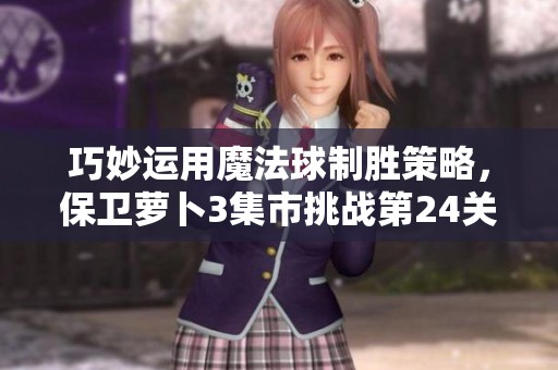 巧妙运用魔法球制胜策略，保卫萝卜3集市挑战第24关详细攻略
