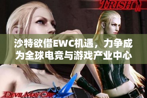 沙特欲借EWC机遇，力争成为全球电竞与游戏产业中心