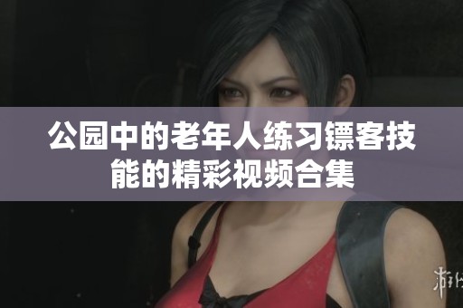 公园中的老年人练习镖客技能的精彩视频合集