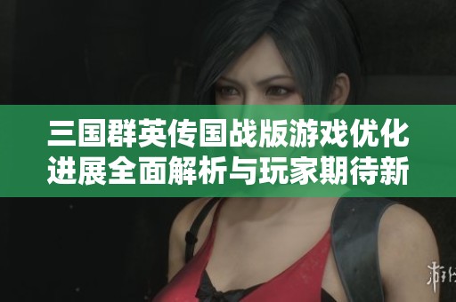 三国群英传国战版游戏优化进展全面解析与玩家期待新体验