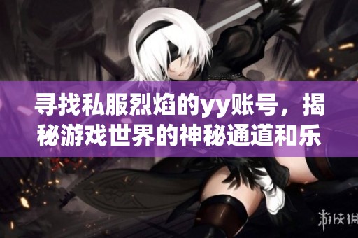 寻找私服烈焰的yy账号，揭秘游戏世界的神秘通道和乐趣