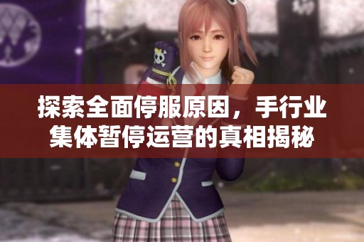 探索全面停服原因，手行业集体暂停运营的真相揭秘