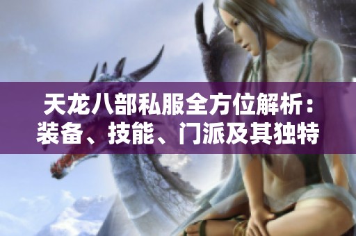 天龙八部私服全方位解析：装备、技能、门派及其独特特色详解