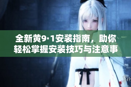 全新黄9·1安装指南，助你轻松掌握安装技巧与注意事项
