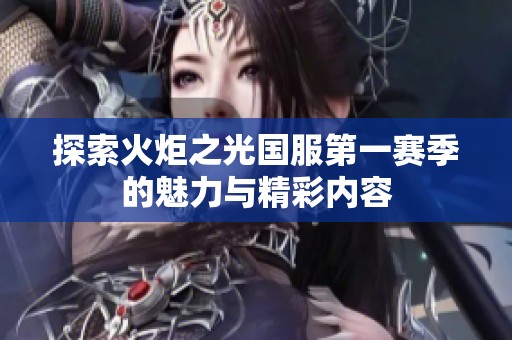 探索火炬之光国服第一赛季的魅力与精彩内容