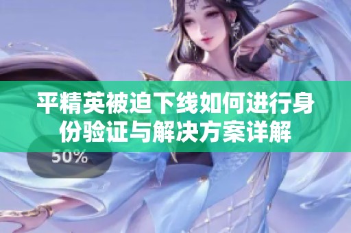平精英被迫下线如何进行身份验证与解决方案详解