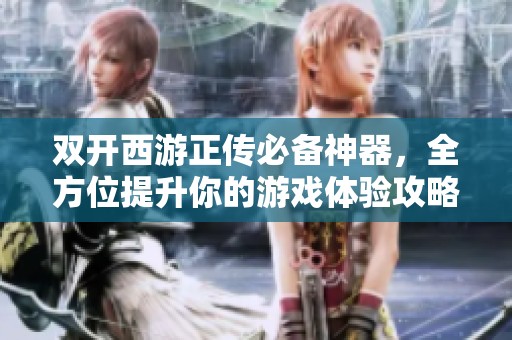 双开西游正传必备神器，全方位提升你的游戏体验攻略分享