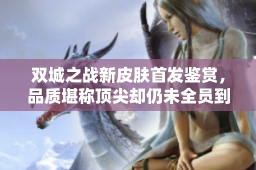 双城之战新皮肤首发鉴赏，品质堪称顶尖却仍未全员到齐