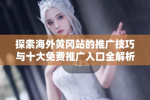探索海外黄冈站的推广技巧与十大免费推广入口全解析