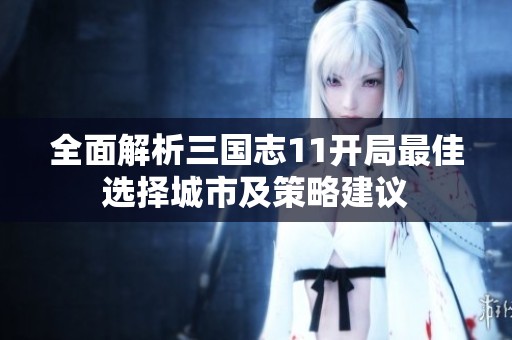 全面解析三国志11开局最佳选择城市及策略建议