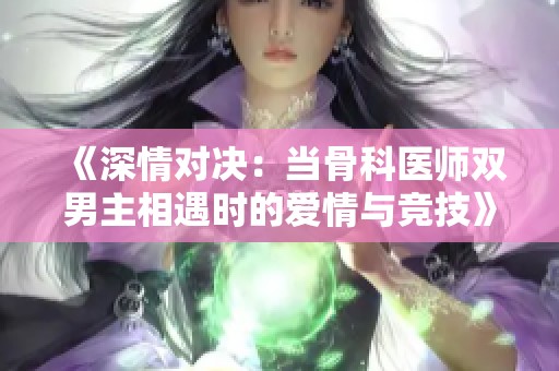 《深情对决：当骨科医师双男主相遇时的爱情与竞技》