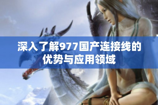 深入了解977国产连接线的优势与应用领域