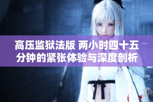 高压监狱法版 两小时四十五分钟的紧张体验与深度剖析