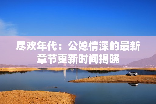 尽欢年代：公媳情深的最新章节更新时间揭晓