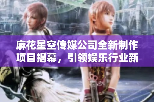 麻花星空传媒公司全新制作项目揭幕，引领娱乐行业新潮流