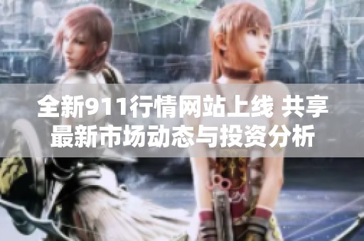 全新911行情网站上线 共享最新市场动态与投资分析
