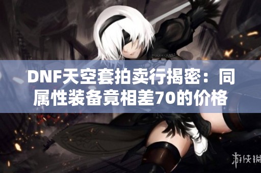 DNF天空套拍卖行揭密：同属性装备竟相差70的价格陷阱