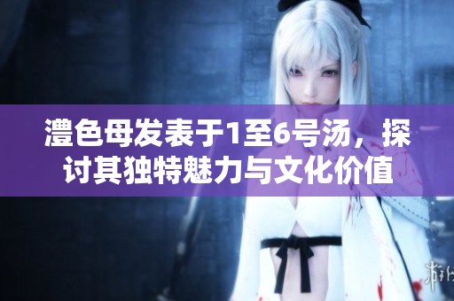 澧色母发表于1至6号汤，探讨其独特魅力与文化价值