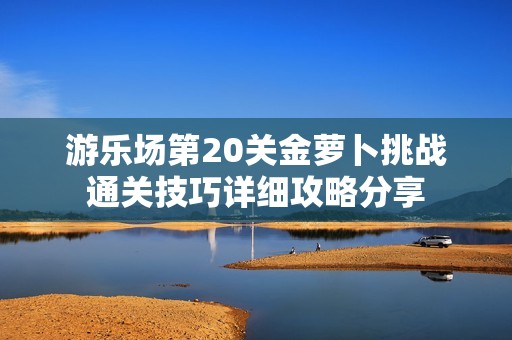 游乐场第20关金萝卜挑战通关技巧详细攻略分享