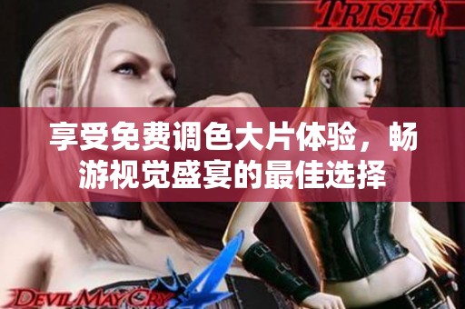 享受免费调色大片体验，畅游视觉盛宴的最佳选择