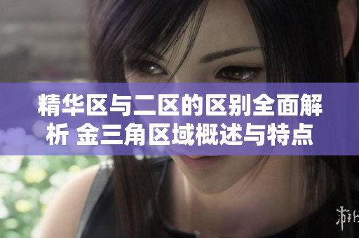 精华区与二区的区别全面解析 金三角区域概述与特点分享
