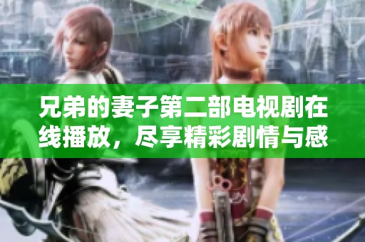 兄弟的妻子第二部电视剧在线播放，尽享精彩剧情与感人故事
