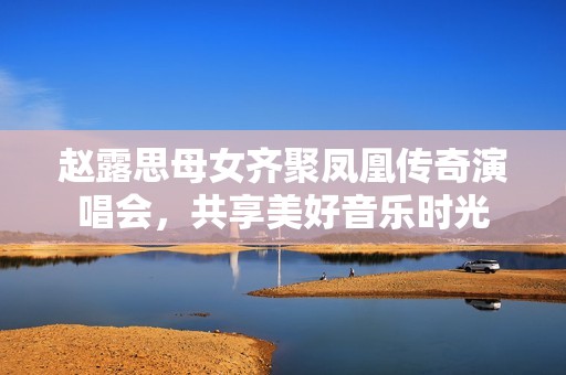 赵露思母女齐聚凤凰传奇演唱会，共享美好音乐时光