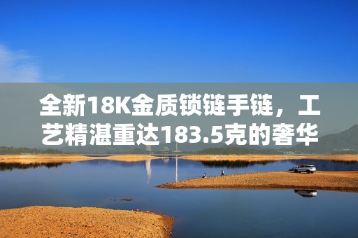 全新18K金质锁链手链，工艺精湛重达183.5克的奢华首饰