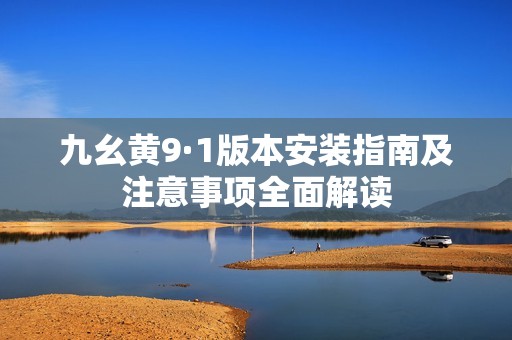 九幺黄9·1版本安装指南及注意事项全面解读